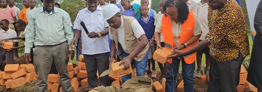 Kirima Primary School Construction with Rotary Support Kirima Primary School Construction with Rotary Support